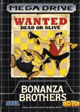 Bonanza Bros box cover front